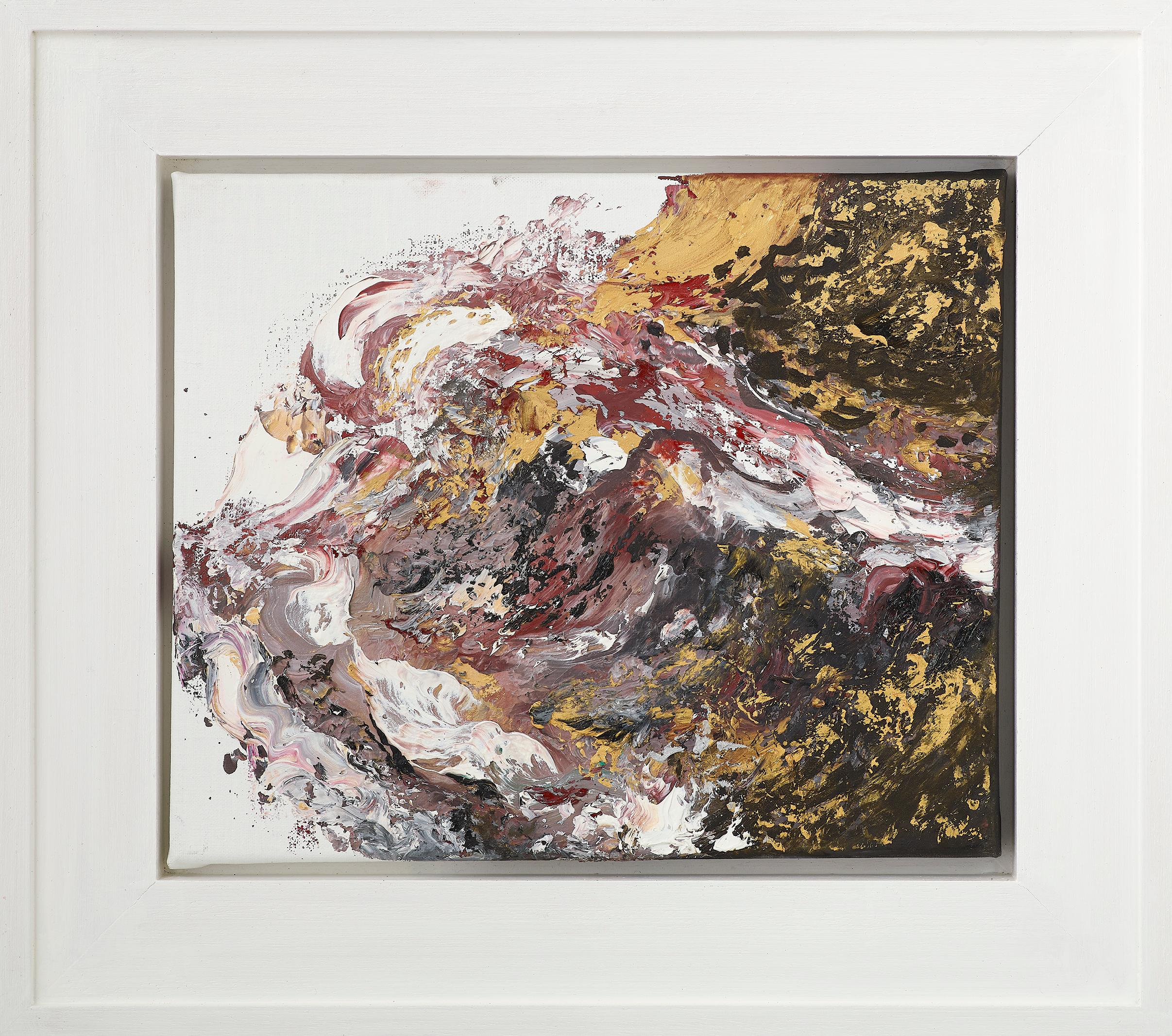 Onda al tramonto - Painting di Maggi Hambling