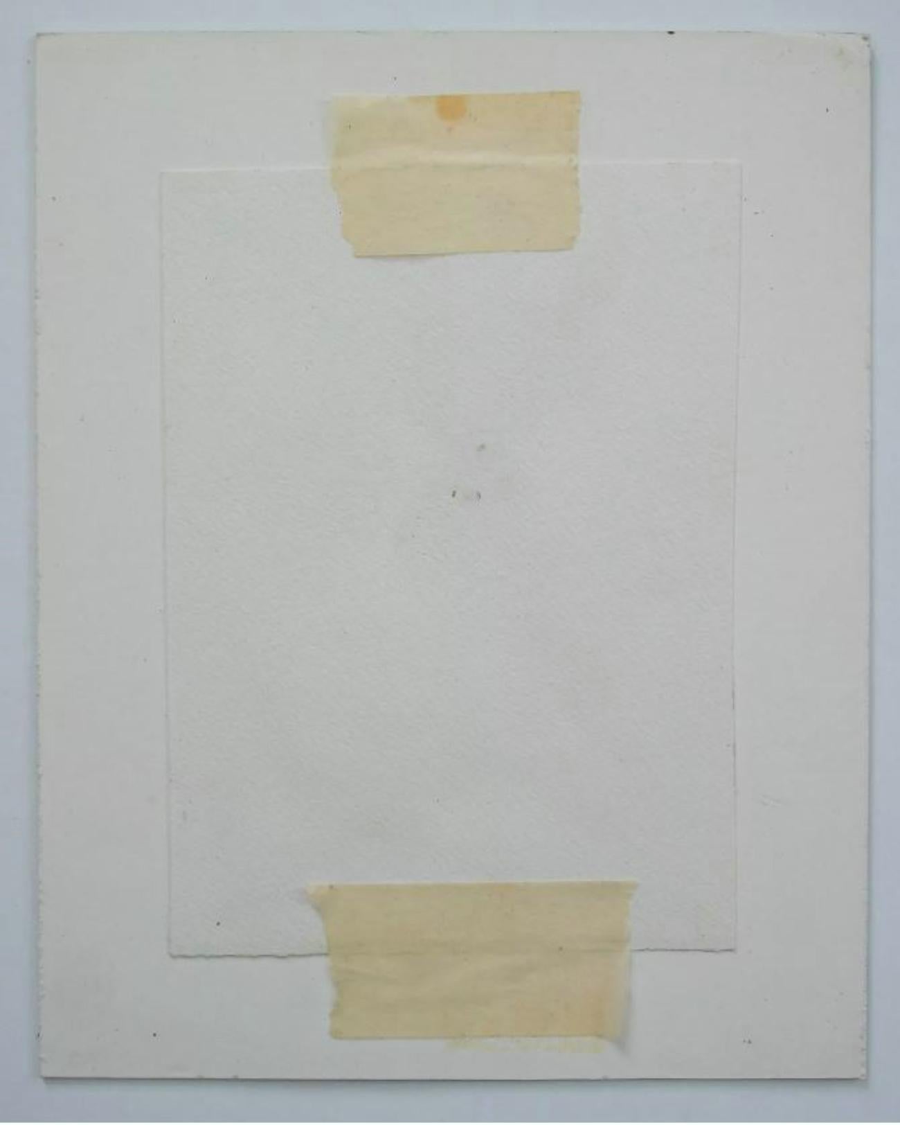 MAGGIE FRASER – Vintage-Aquarellgemälde im Vintage-Stil – signiert – ungerahmt – um 1996 (20. Jahrhundert) im Angebot