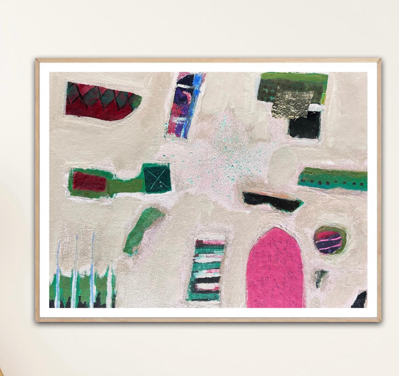 Ooh la la, 2, Originalgemälde, abstrakt, zeitgenössisch – Painting von Maggie Laporte-Banks