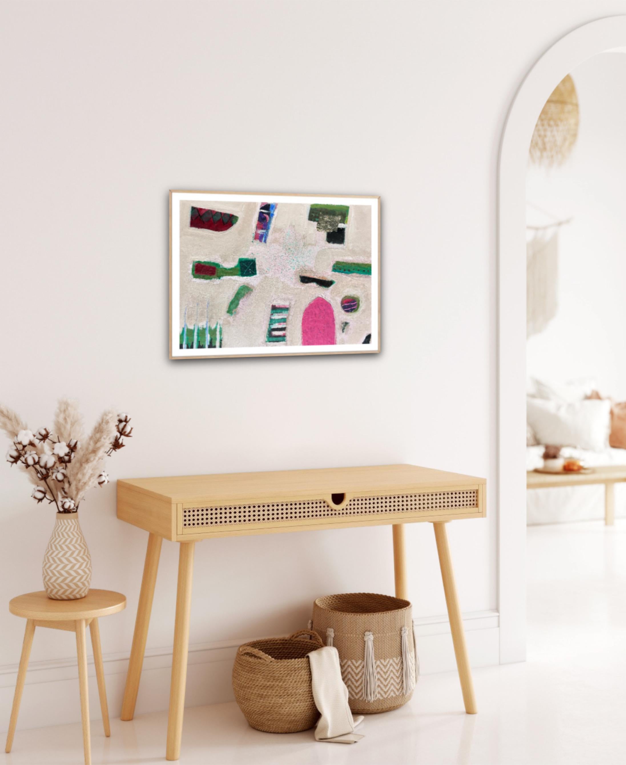 Ooh la la, 2, Originalgemälde, abstrakt, zeitgenössisch (Zeitgenössisch), Painting, von Maggie Laporte-Banks
