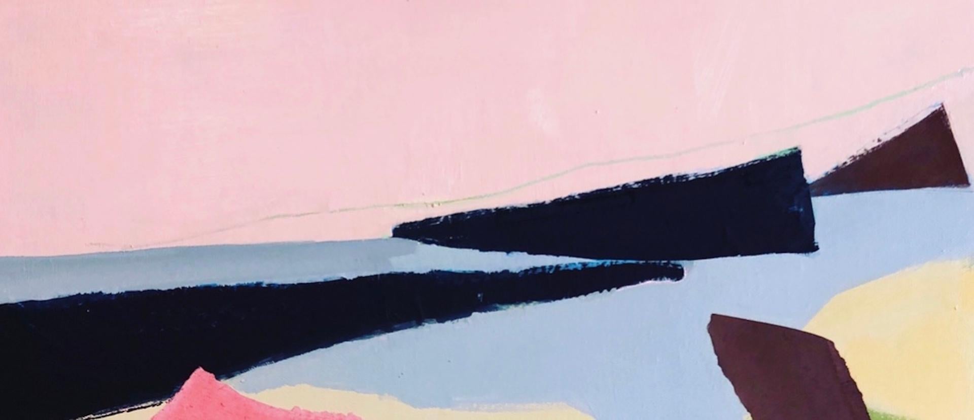 Maggie LaPorte Banks, Sky Blue Pink, Abstract Art, Affordable Art, Art Online 4