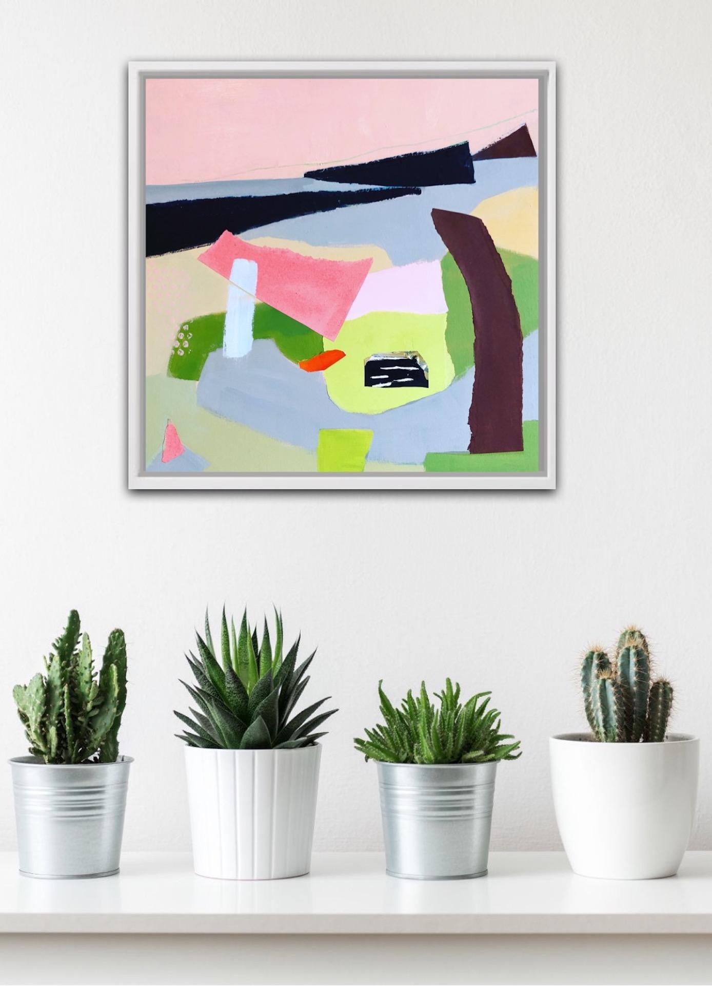 Maggie LaPorte Banks, Sky Blue Pink, Abstract Art, Affordable Art, Art Online 6