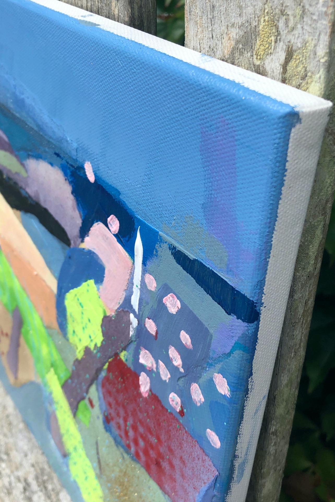 „Summer Colours of Dartmoor“, abstrakte Kunst, erschwingliche Kunst,gie LaPorte Banks im Angebot 4