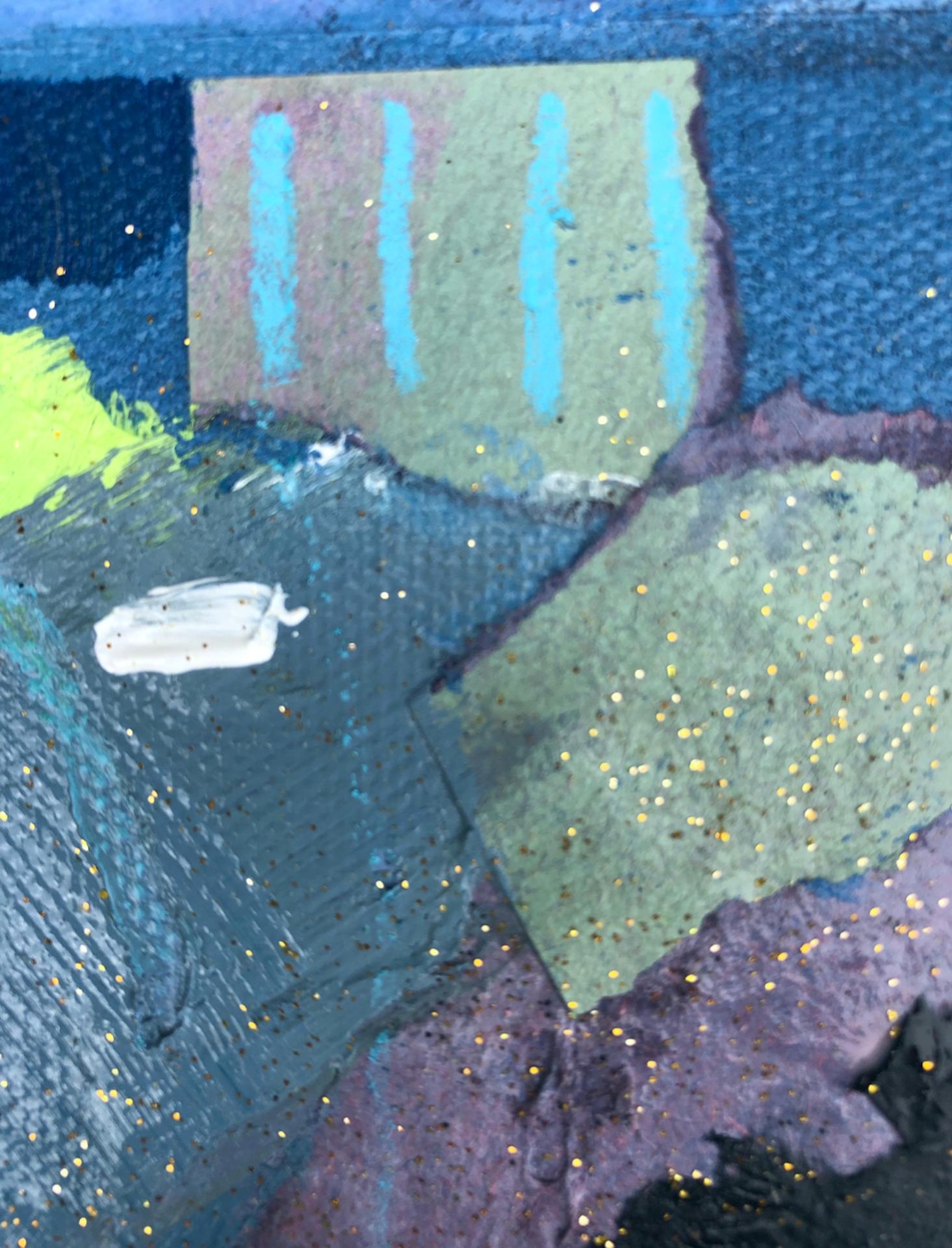 „Summer Colours of Dartmoor“, abstrakte Kunst, erschwingliche Kunst,gie LaPorte Banks im Angebot 5