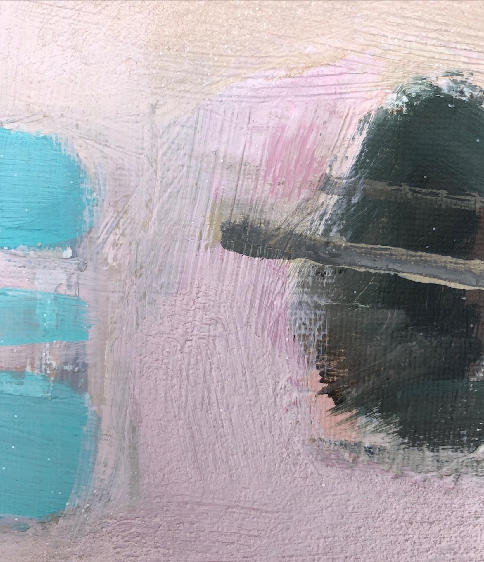 A Winter Day at Crosby beach 2, Maggie LaPorte Banks, Arte astratta del paesaggio in vendita 5