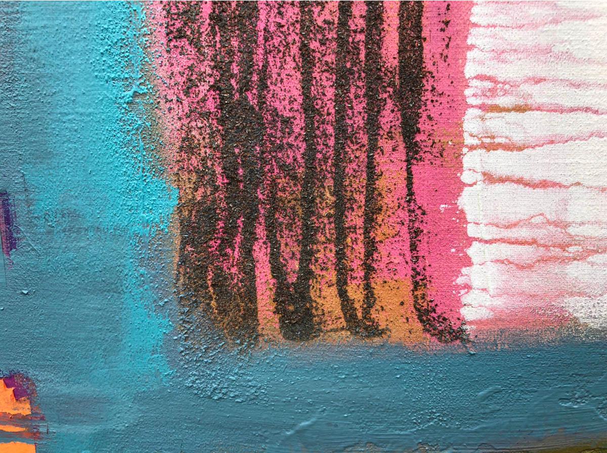 Isola di Avalon, Maggie LaPorte Banks, Arte astratta contemporanea, compra arte originale in vendita 3