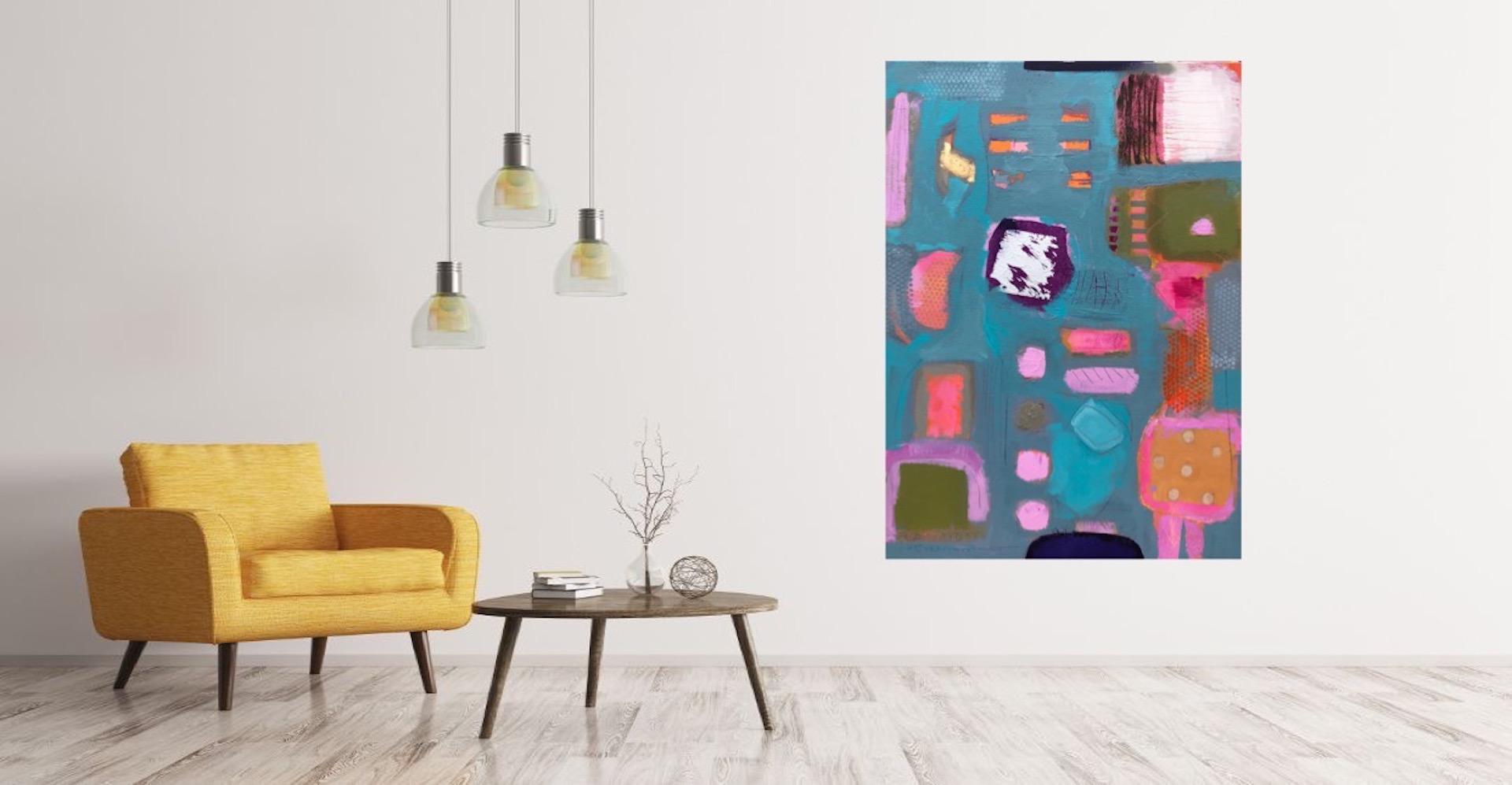 Isola di Avalon, Maggie LaPorte Banks, Arte astratta contemporanea, compra arte originale in vendita 7