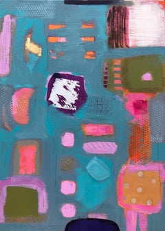 Avalon Island, Maggie LaPorte Banks, art abstrait contemporain, achat d'œuvres d'art originales