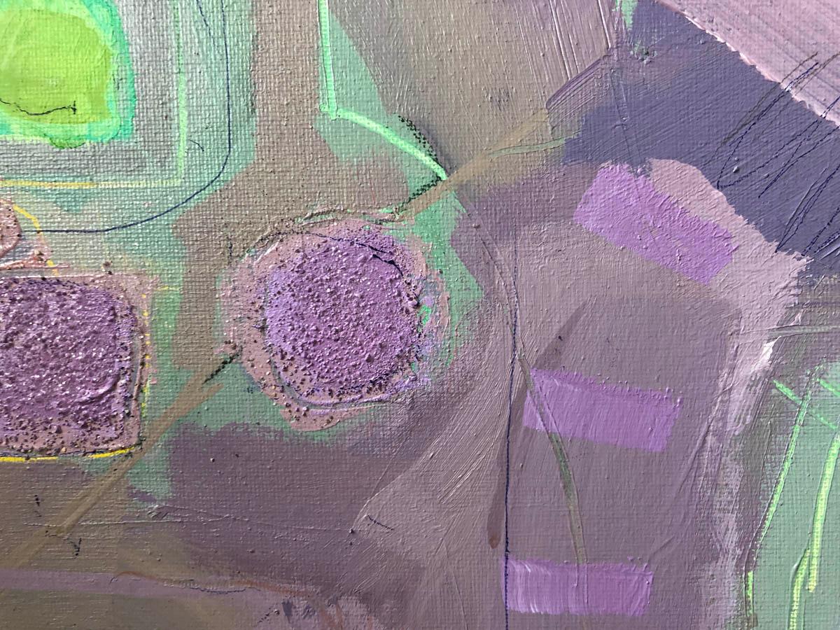 Bantham Beach, Maggie LaPorte Banks, arte astratta contemporanea, acquista opere originali in vendita 1