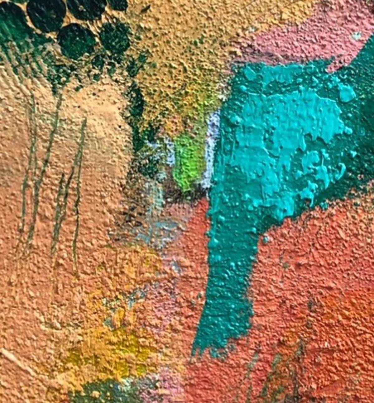 Canal Light DI MAGGIE LAPORTE-BANKS, Pittura astratta originale contemporanea in vendita 2