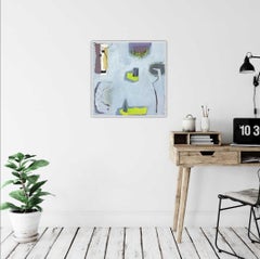Changing Blues for Greys de Maggie LaPorte Banks, art abstrait, mélange contemporain
