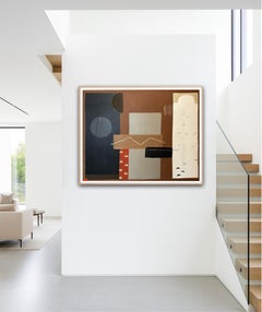 From the island, original painting, contemporary, landscape, abstract