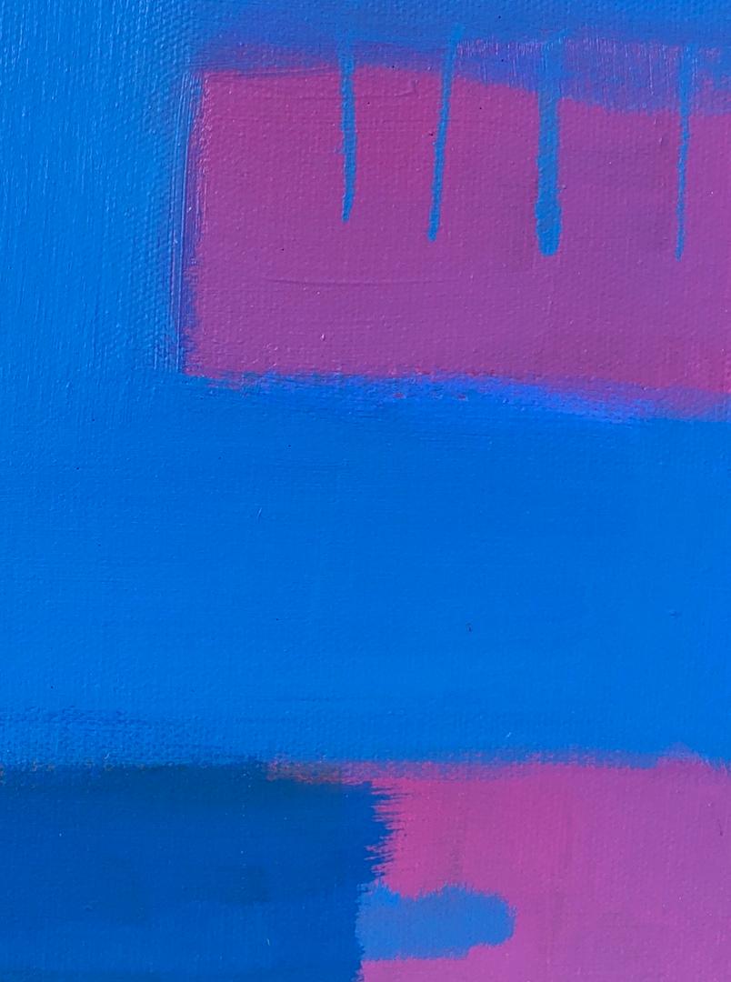 Maggie LaPorte Banks, Cereleum and Psycho Pink, Buy Original Abstract Painting For Sale 8