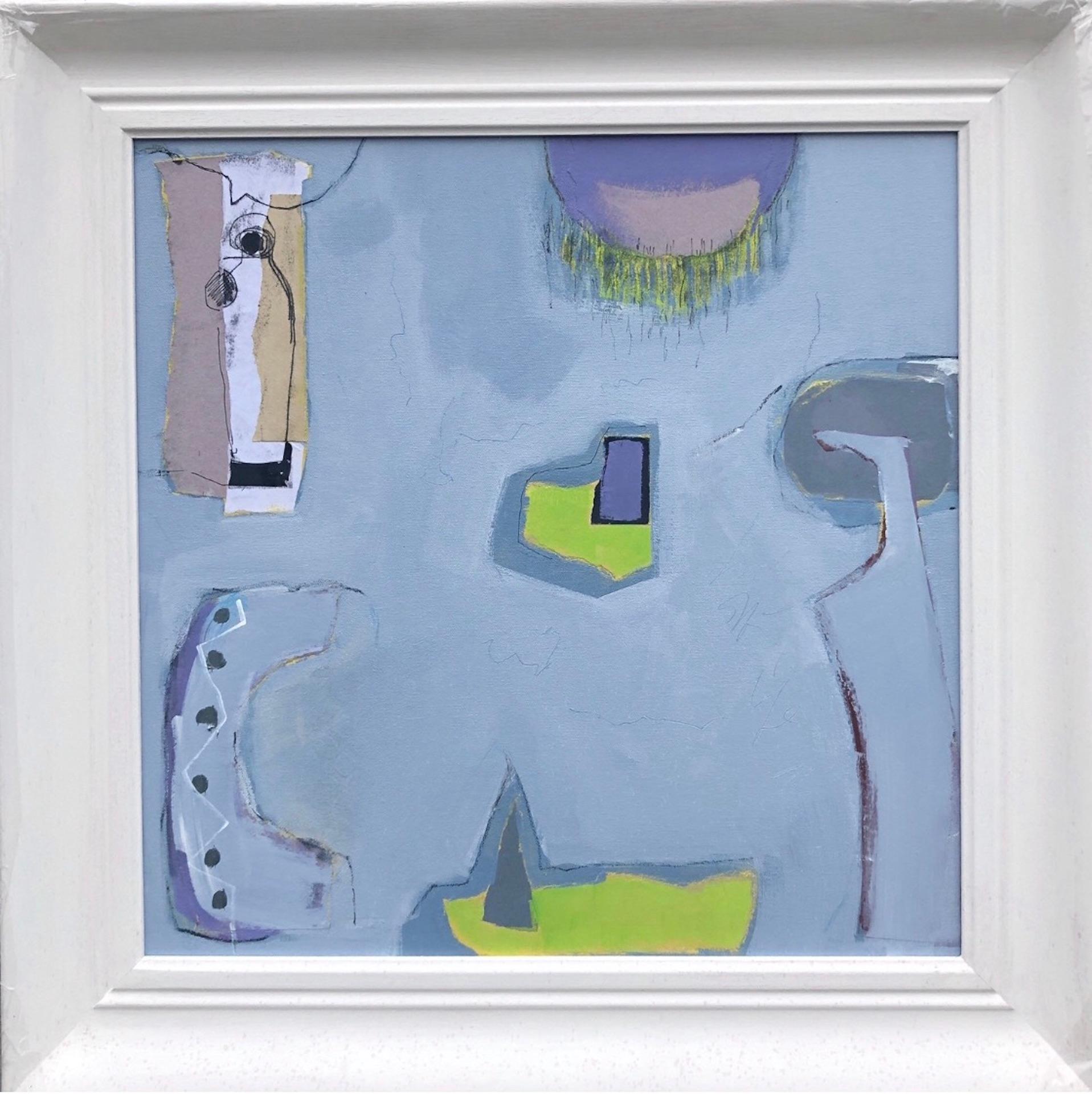 Maggie LaPorte Banks.
Changing blues to greys.
Acrylic, Monoprint, Collage, Carborundum on Canvas.
Canvas Size: H 65cm x W 65cm x D 5 cm
Sold in a White Wood Frame.
Please note that in situ images are purely an indication of how a piece may