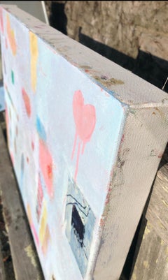 Maggie LaPorte Banks, Go Gently, Original Abstract Painting, Affordable Art