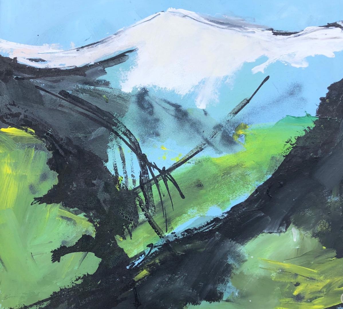 Maggie LaPorte Banks, Pen-y-fan no. 4, Abstract Art, Affordable Art