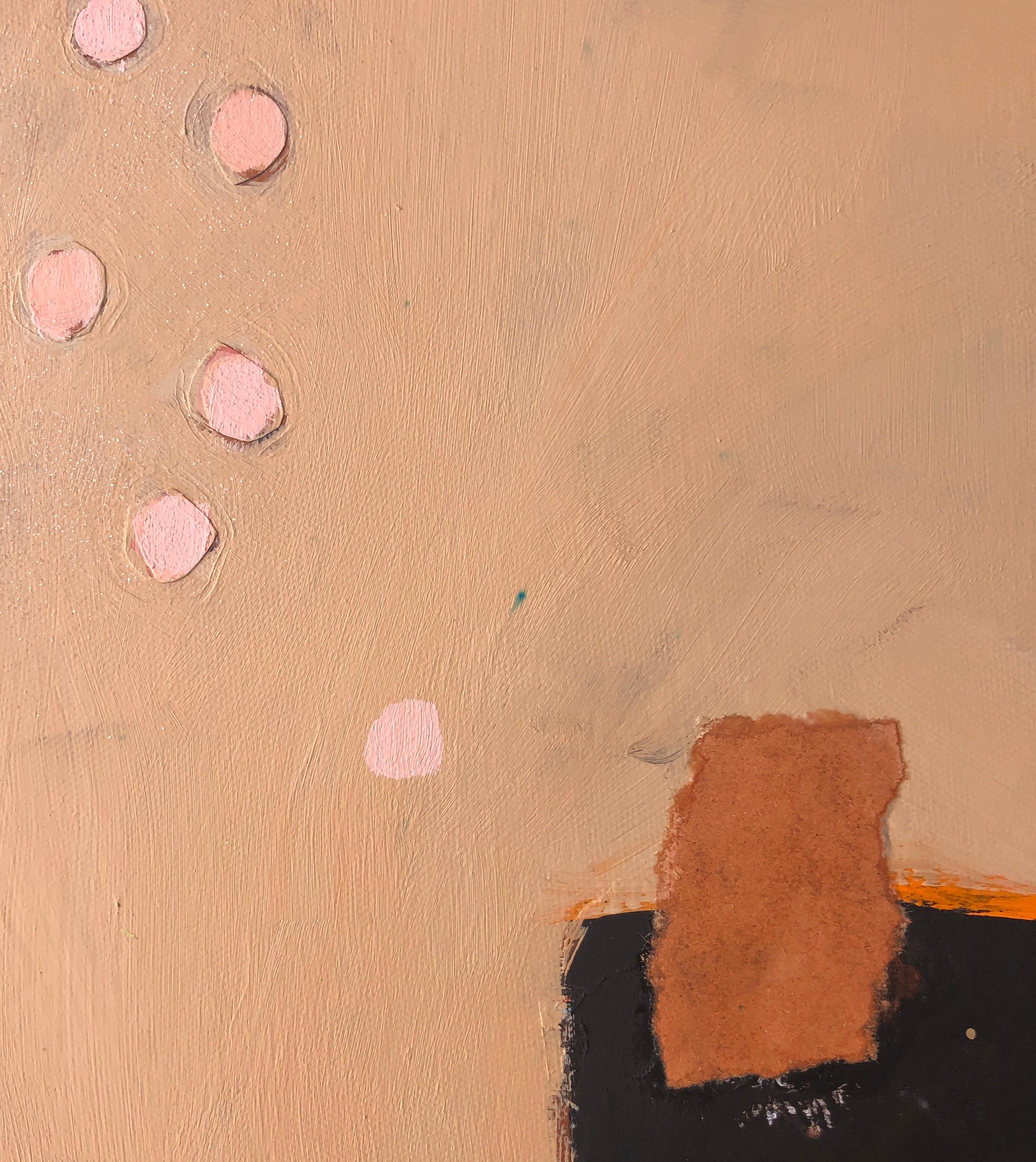 Maggie LaPorte Banks. Soft snow fallin’. Original acrylic painting For Sale 5