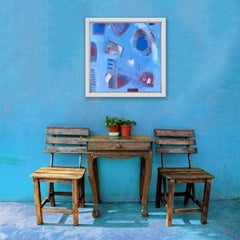 Maggie Laporte Banks, The Edge of the Sky, Abstract original painting