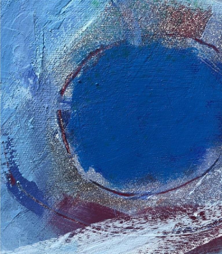 Le bord du ciel, peinture originale abstraite de Maggie Laporte Banks  en vente 1