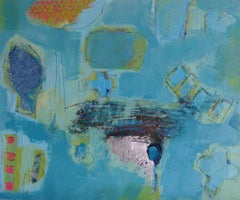 Midnight Train, Maggie LaPorte Banks, zeitgenössische abstrakte Kunst, kaufen Sie Originalkunst