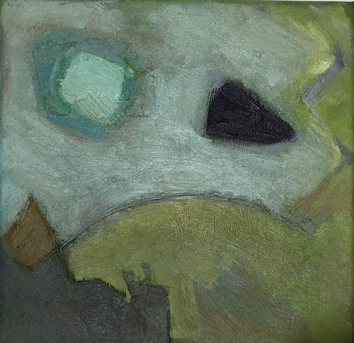 Landscape Painting di Maggie LaPorte Banks - I Giardini della Vecchia Canonica DI MAGGIE LAPORTE-BANKS, Pittura a olio originale contemporanea