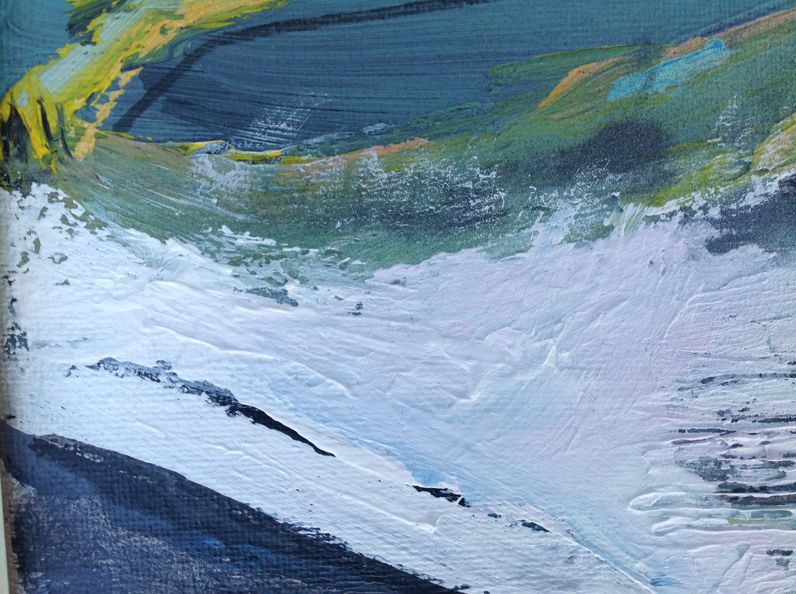 Pen y fan, diciembre, Maggie LaPorte Banks, Arte abstracto, Arte asequible en venta 5