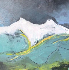 Pen y Fächer, Dezember, Maggie LaPorte Banks, Abstrakte Kunst, preiswerte Kunst