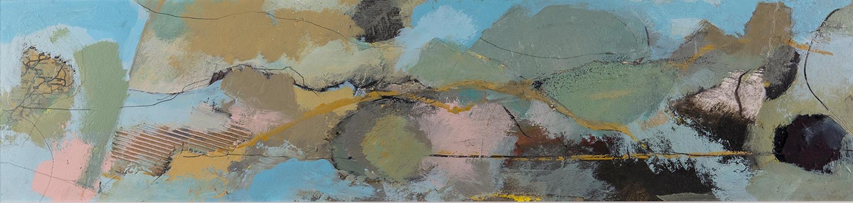 Maggie LaPorte Banks Abstract Painting - Soft Landscape