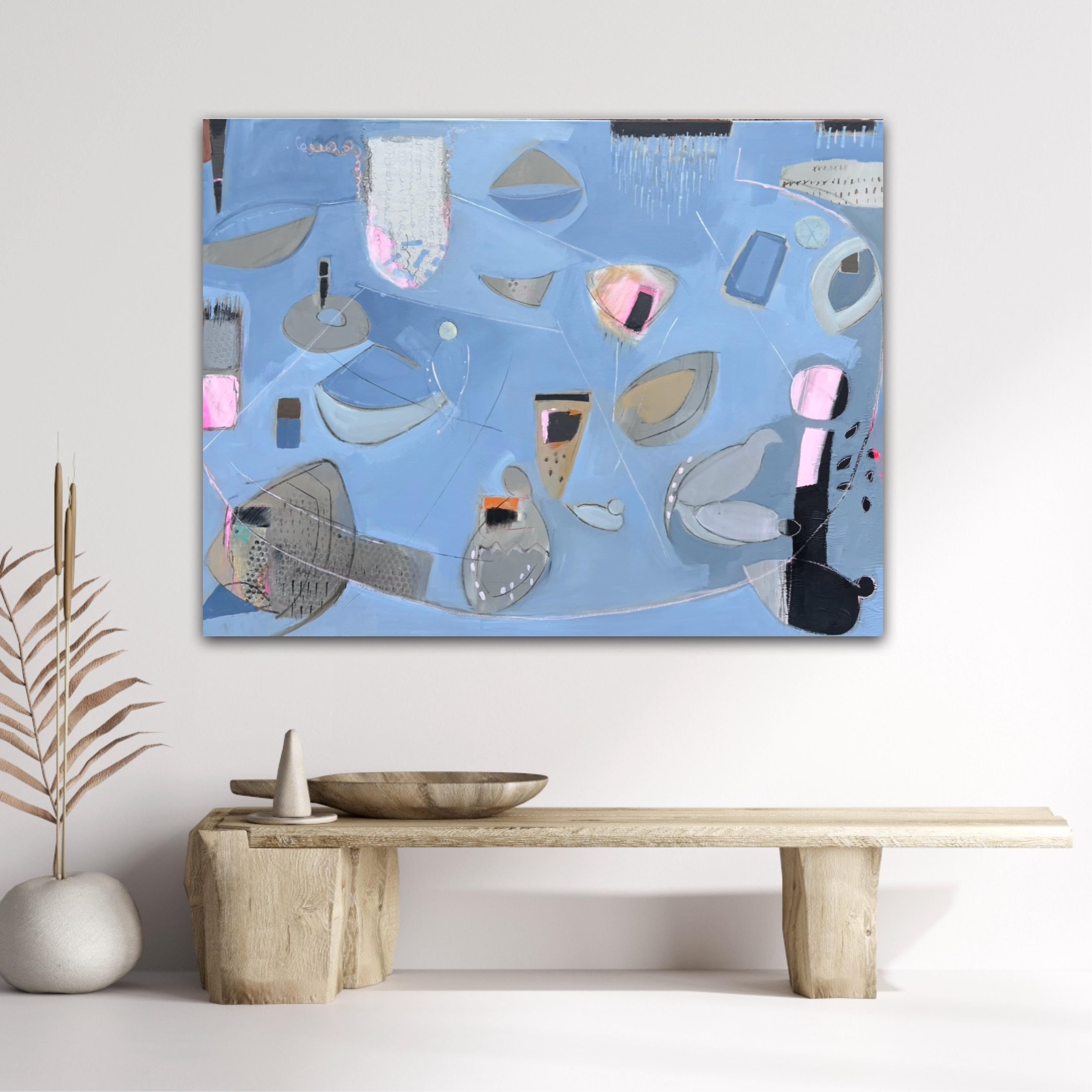 St. ives Ebbe, original gemälde, zeitgenössisch, landschaft im Angebot 1