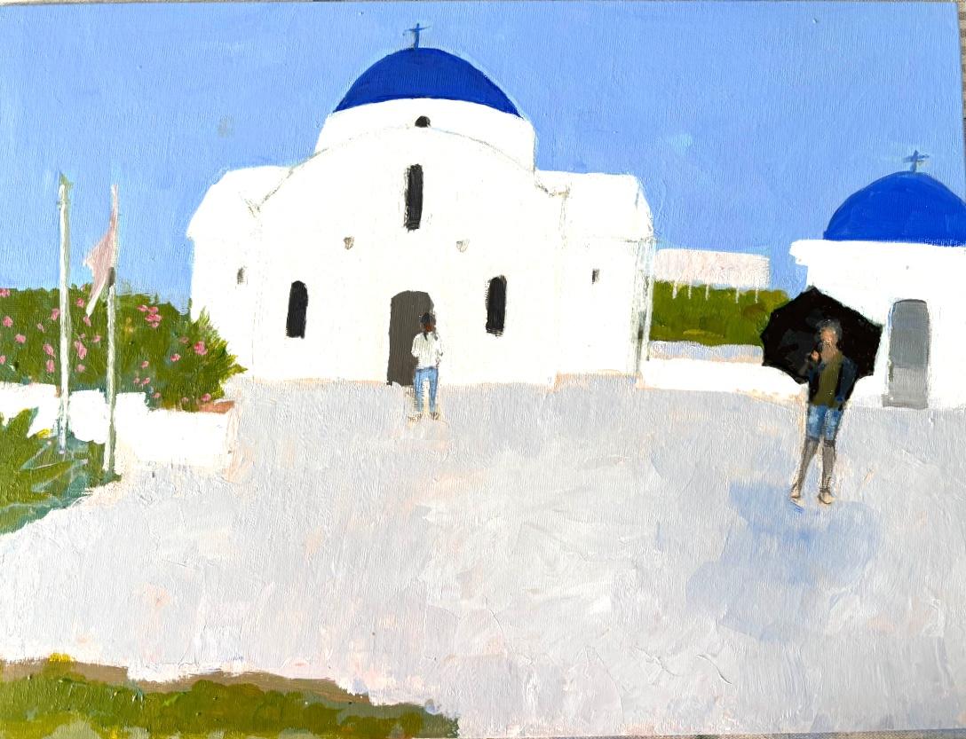 Monastery Landscape Paintings