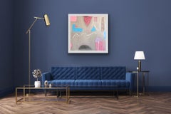 Summer Vibes von Maggie LaPorte Banks, Original, Abstrakt, zeitgenössische Kunst