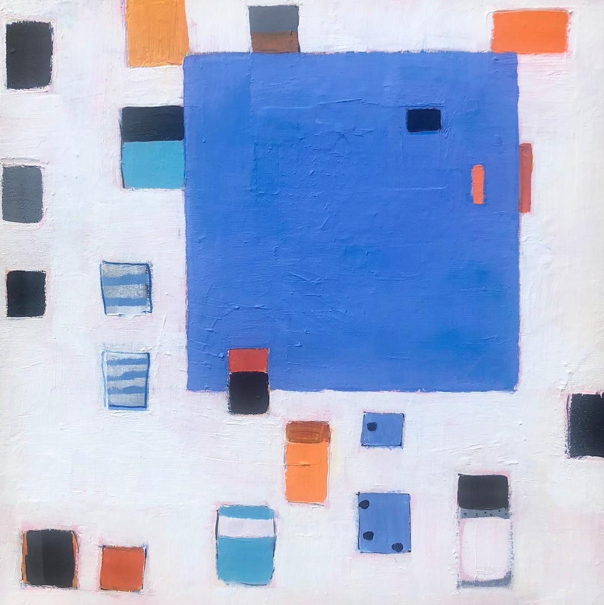 Tangerine space 2 di Maggie LaPorte Banks [2022]
originale e firmato a mano dall'artista 
Acrilico su tavola d'arte.
Dimensioni dell'immagine: H. 51 cm x L. 51 cm
Dimensioni complete dell'opera non incorniciata: H. H. 51 cm x L. 51 cm x P.