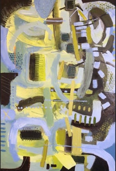 The Hill, Maggie LaPorte-Banks, peinture abstraite originale, art abordable