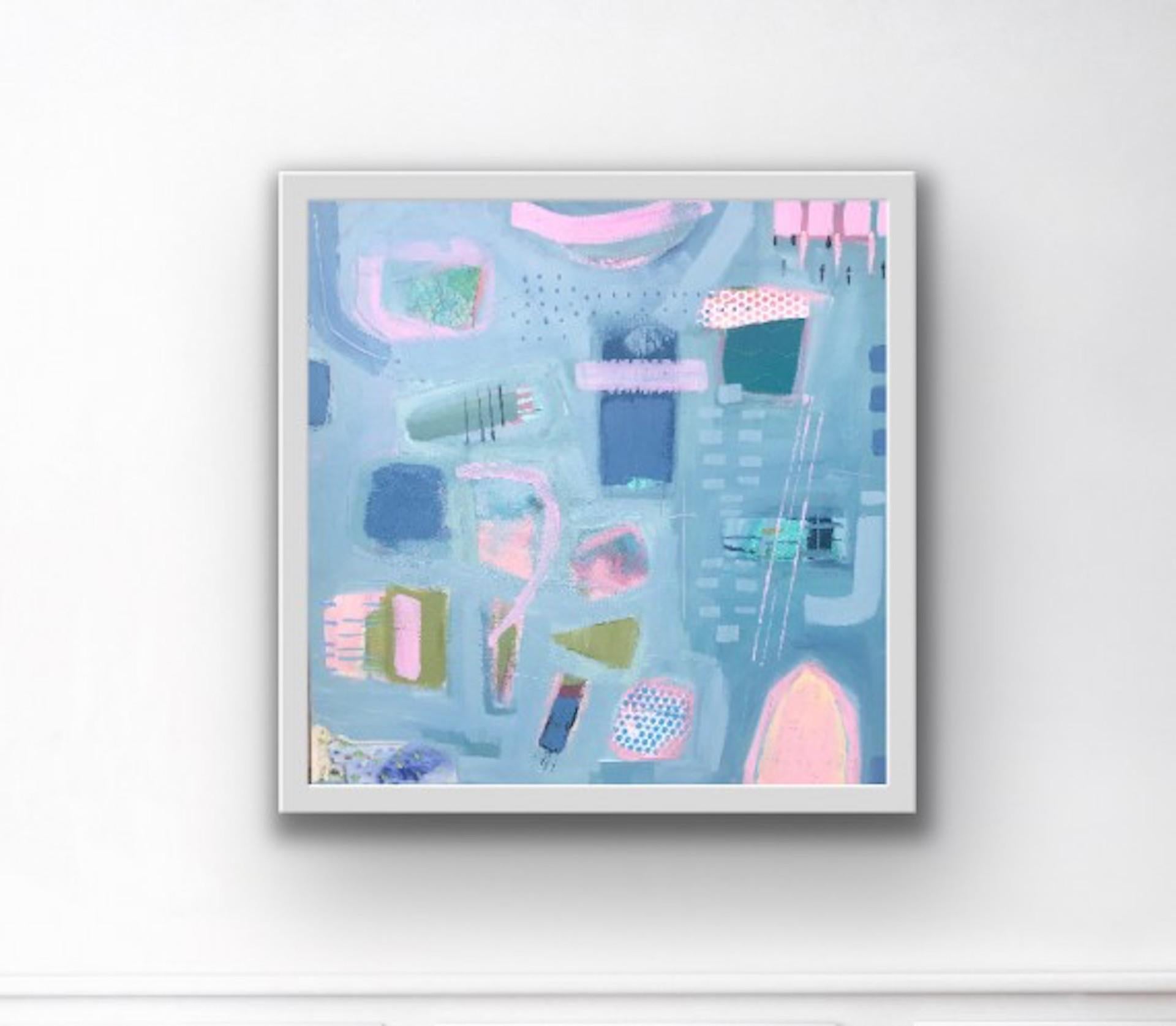 Maggie LaPorte Banks. Tiffany blue diamonds [2021]
original

Acrylic and collage on canvas

Image size: H:75 cm x W:75 cm

Complete Size of Unframed Work: H:75 cm x W:75 cm x D:1.5cm

Sold Unframed

Please note that insitu images are purely an