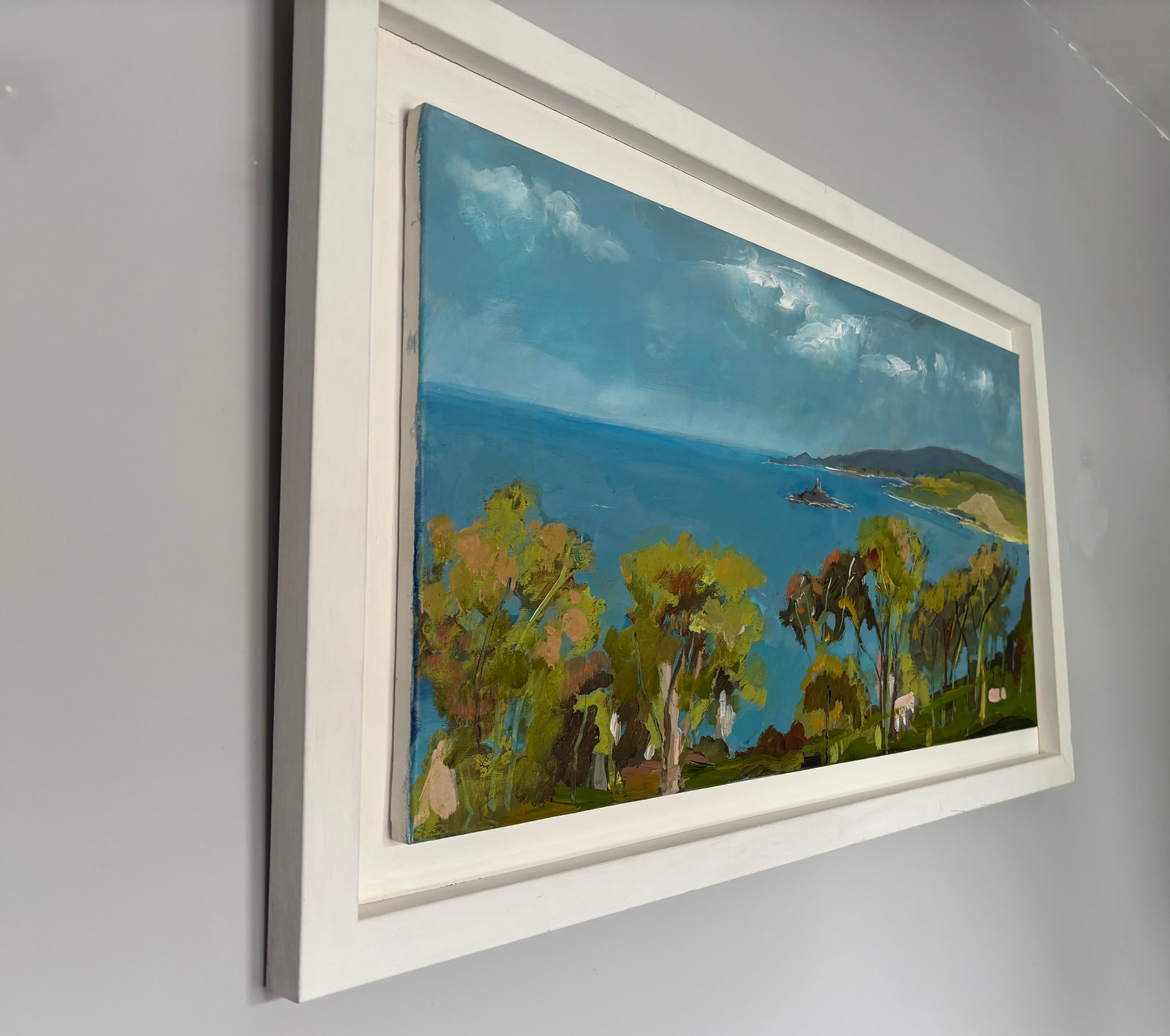 To the Lighthouse, quadro originale, contemporaneo, paesaggio in vendita 2