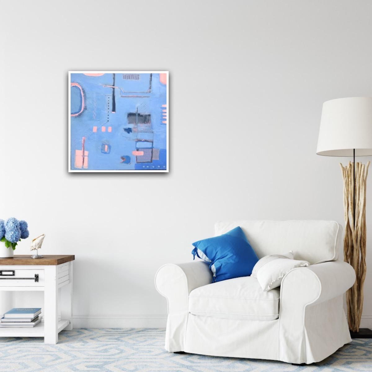 The Painted Room par Maggie LaPorte Banks, peinture abstraite, art contemporain en vente 3