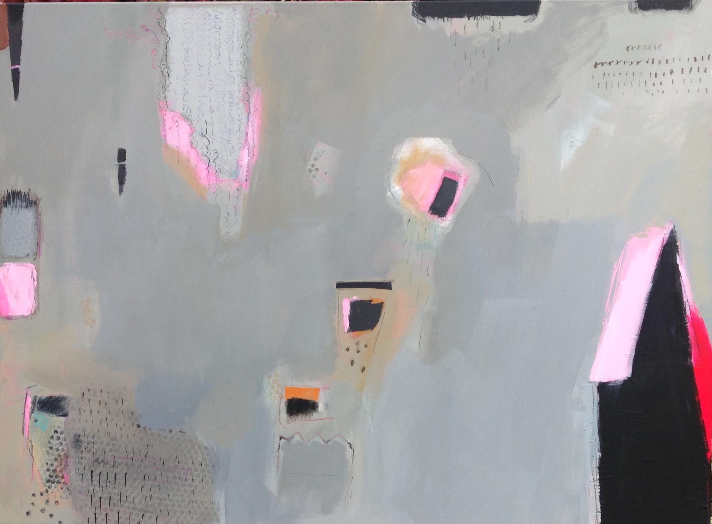 Maggie LaPorte Banks Abstract Painting – Paradies-Spiegel 