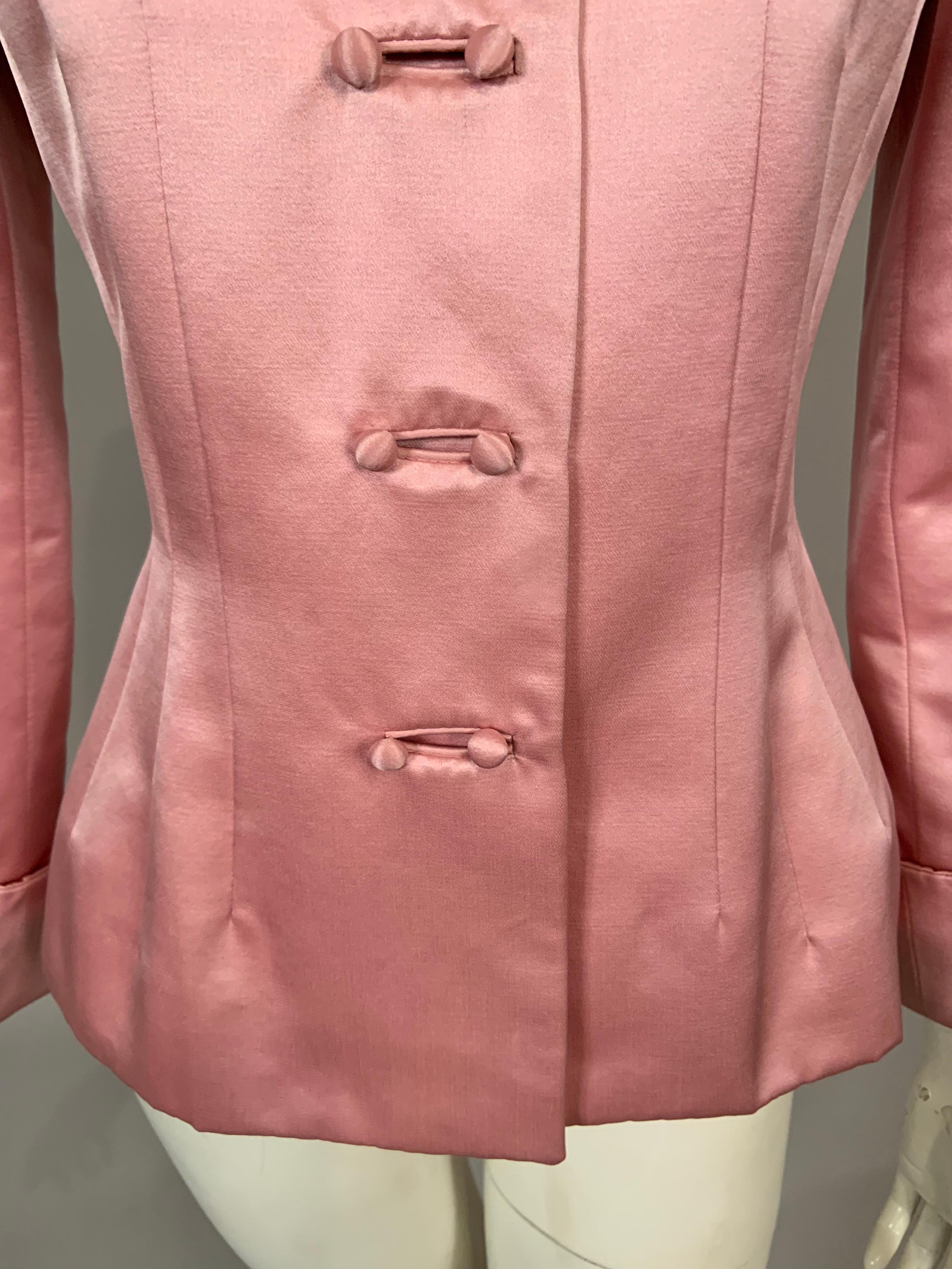 pink jacket satin