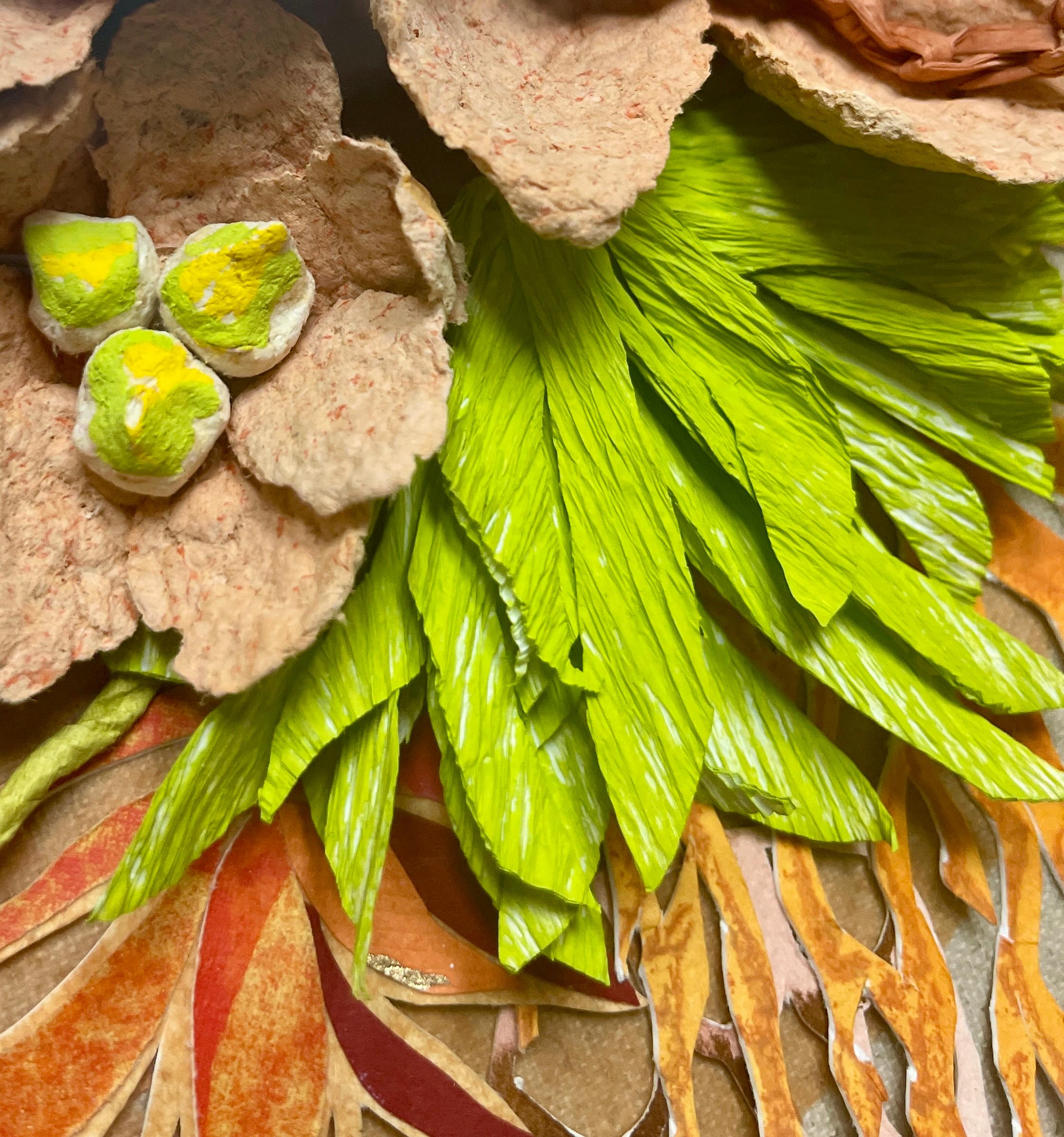 Autumnal - Scultura in rilievo di carta in vendita 7