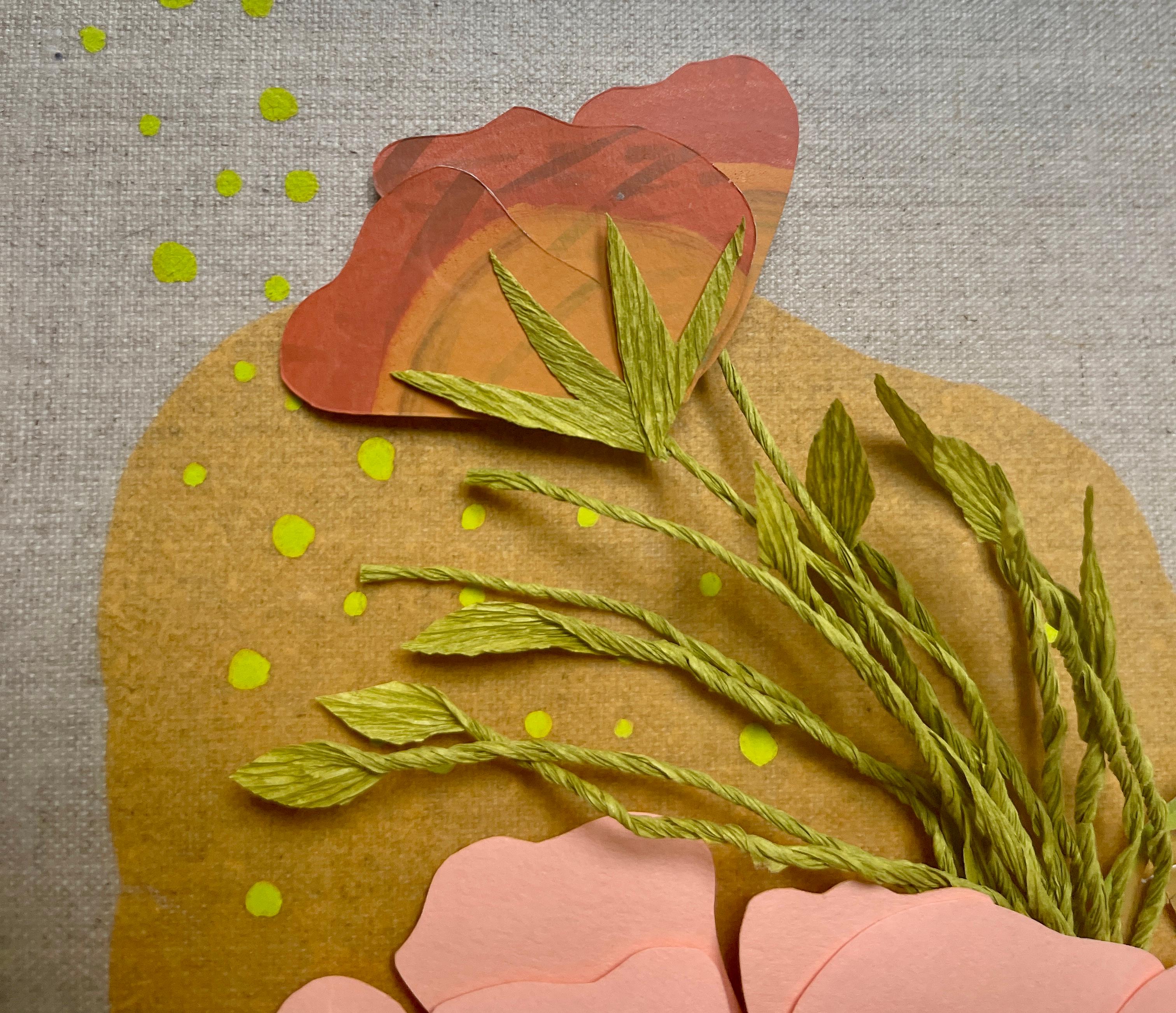 Autumnal - Scultura in rilievo di carta in vendita 3