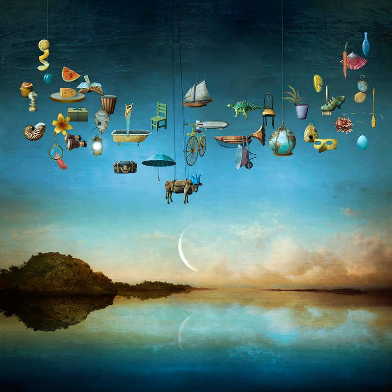 Maggie Taylor Color Photograph - New moon.