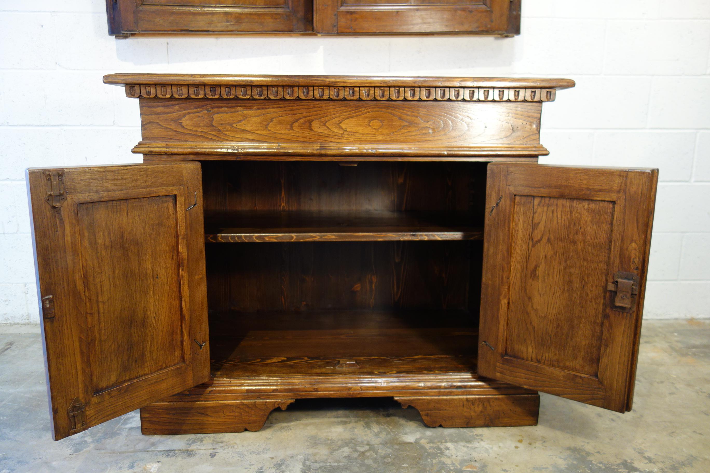 18th Century Style MAGGIORE Old Chestnut Credenza, Custom Cabinet & Vanity Line For Sale 9