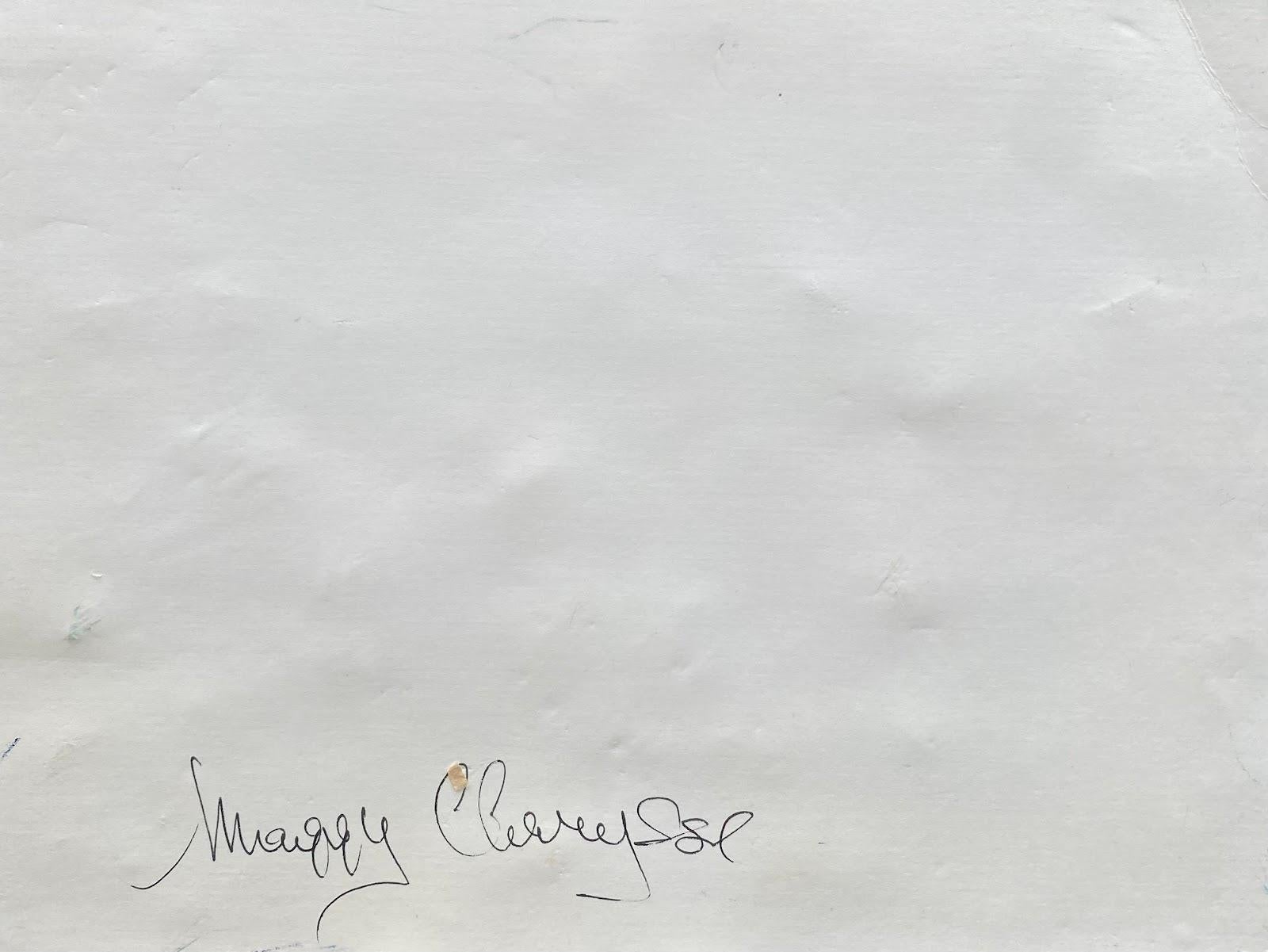Maggy Clarysse (1931-2011)
Huile sur carton épais, non encadrée
 7 x 9.5 pouces
Initiales Signé                                                                                                             
état : excellent
provenance : toutes les