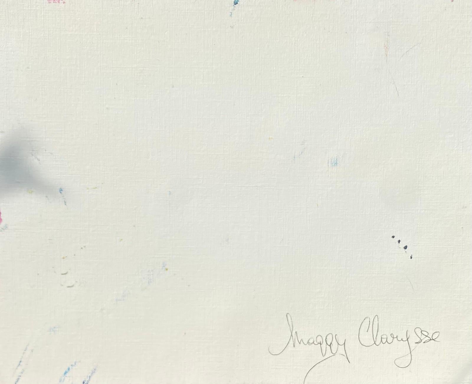 Maggy Clarysse (1931-2011)
Oil on thick card, unframed
7.5 x 9.5 inches
Signed In verso                                                                                                             
condition: excellent
provenance: all the paintings