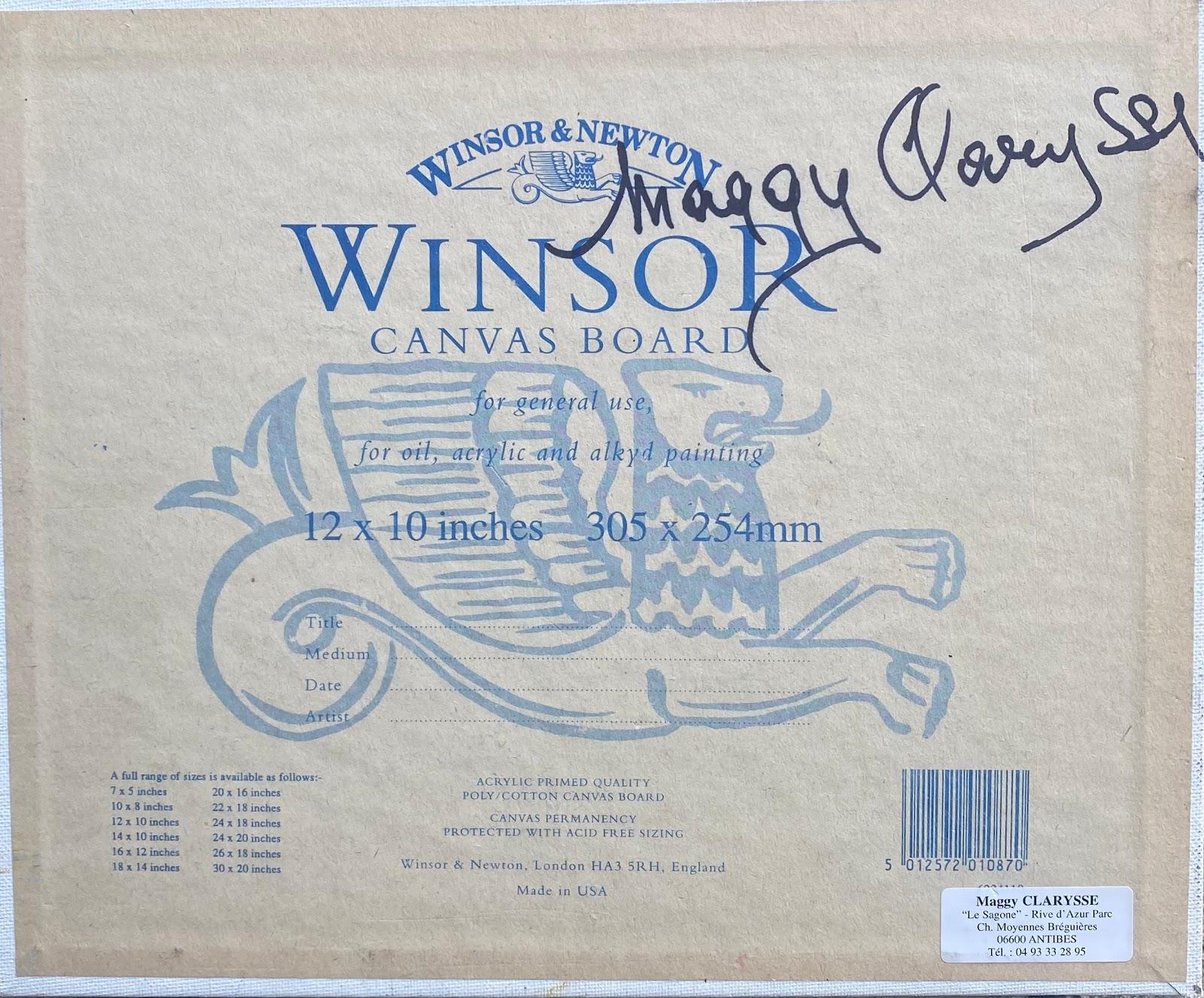 Maggy Clarysse (1931-2011)
Huile sur carton, non encadrée
8.75 x 10.75 pouces
Signé                                                                                                    
état : excellent
provenance : toutes les peintures que nous avons