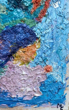 Impressionst Oil Painting French Painting Thick Impasto Abstract