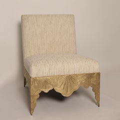 Maggy Monsef, Lotus Collection, Loungesessel, Bronze, handgefertigt, Contemporary