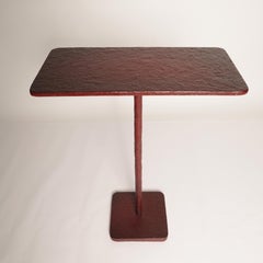 Maggy Monsef, Luma collection, Side table, Aluminum, Handcrafted, Contemporary