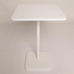Maggy Monsef, Collezione Luma, Tavolino, Alluminio, Realizzato a mano, Contemporaneo