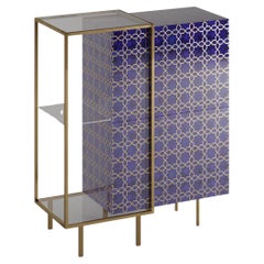 Maghreb Sideboard In Semi-Precious Stone With Metal Accent